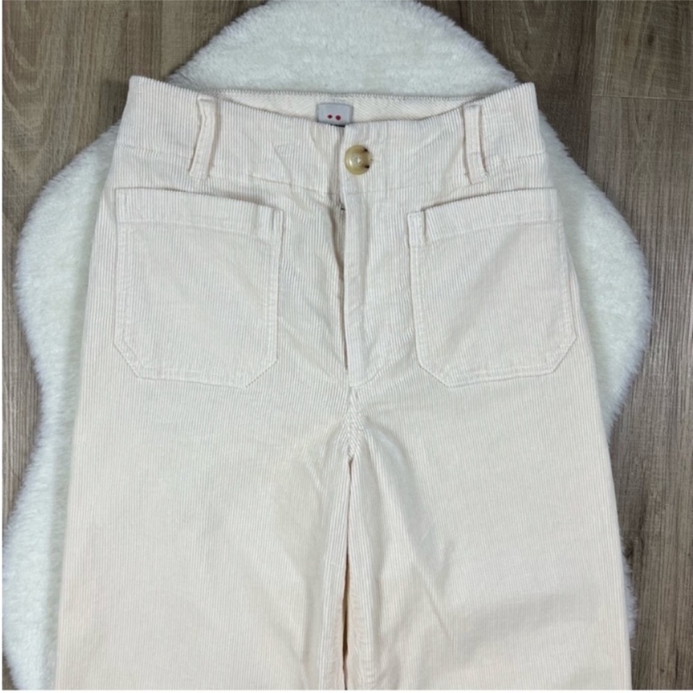 Maeve Colette corduroy crop wide leg pants - Picture 5 of 9